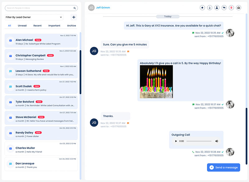 manage communications